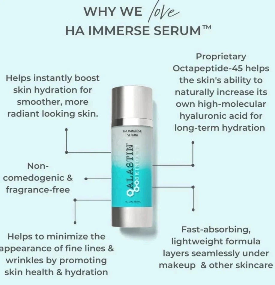 Alastin Skincare HA Immerse Serum ( 1.0 fl.oz / 29.6 ml )