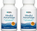 2 Pack Mindful Advantage Brain Memory Focus Supplement - 30 Caps - Expiry 2028