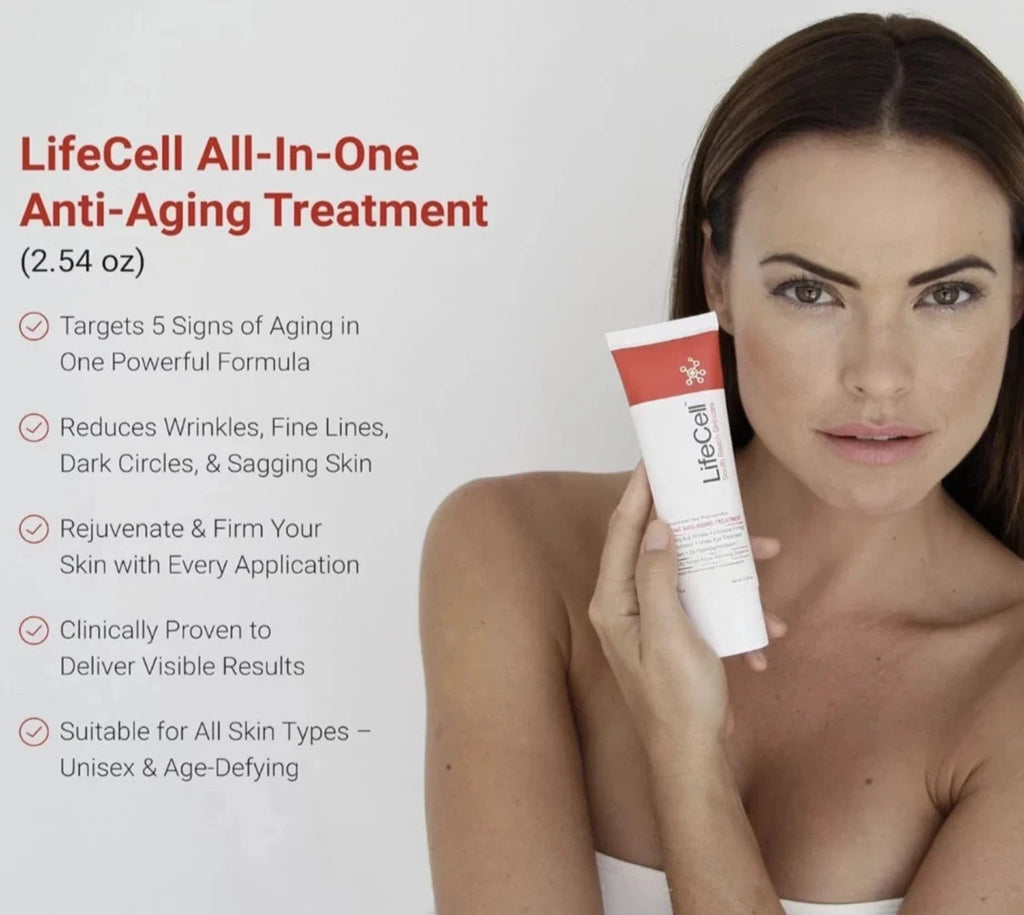 2 pack Updated Live-Cell South Beach Dermaceutical All In One Anti-Aging - 2