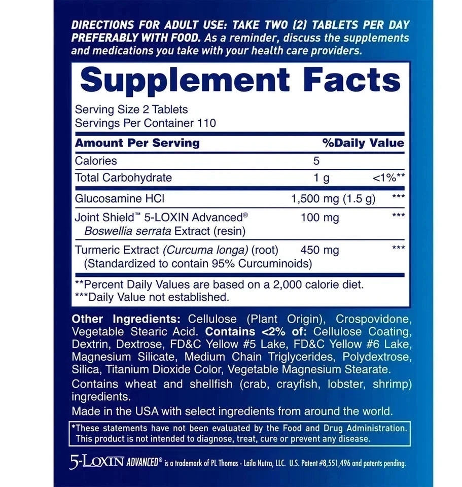 2 PACK Osteo Bi-Flex Joint Health, Triple Strength + Turmeric (220 Ct.) X 2= 440
