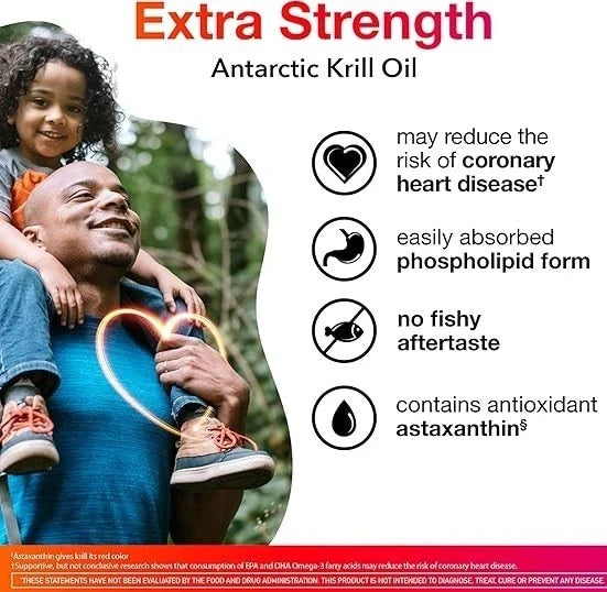 MegaRed 6X Advanced Absorption Omega 3 Fish Oil Supp.500mg 80 Softgels