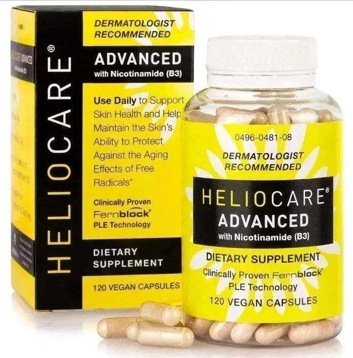 Heliocare Advanced Nicotinamide B3 Skin Health – 120 Capsules – NEW, Exp 2028