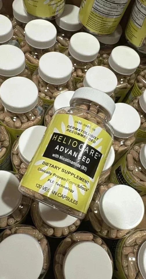 2 Packs Heliocare Advanced Nicotinamide B3 Skin Health 120 Capsules Exp: /2028