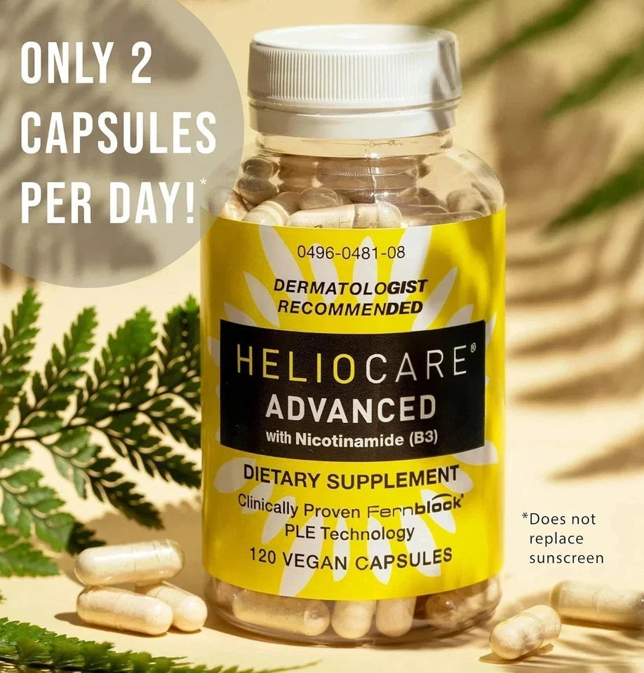 Heliocare Advanced Nicotinamide B3 Skin Health 120 Capsules Exp: /2028 NEW