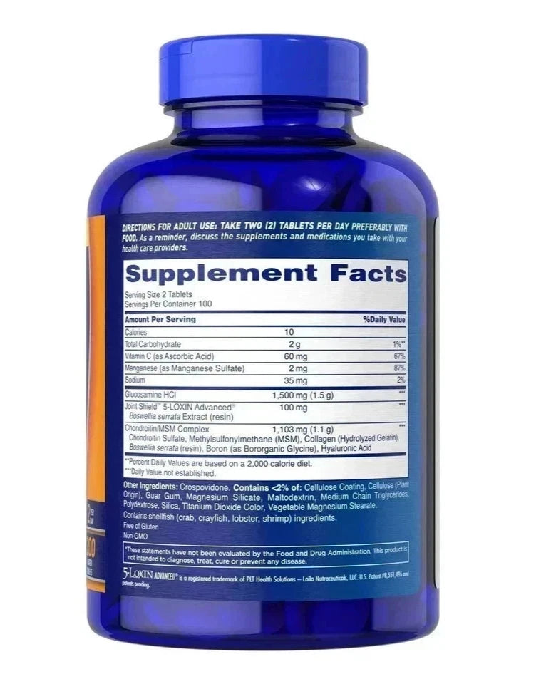 Osteo Bi-Flex Triple Strength with TURMERIC / 220 ct. / NEW & SEALED Pack of 3