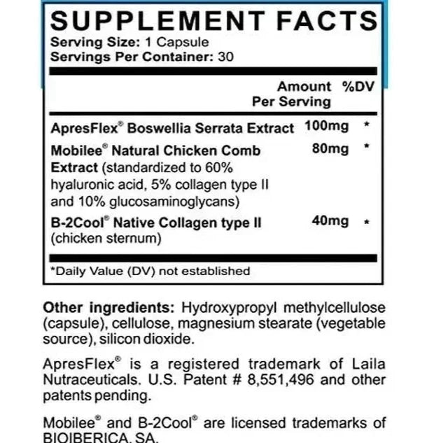 Pack of 2 - Fisico Arthrozene Natural Joint Health Supplement 30 Capsules - Sale