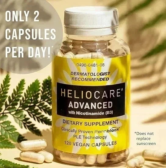 Heliocare Advanced Nicotinamide B3 Skin Health – 120 Capsules – NEW, Exp 2028